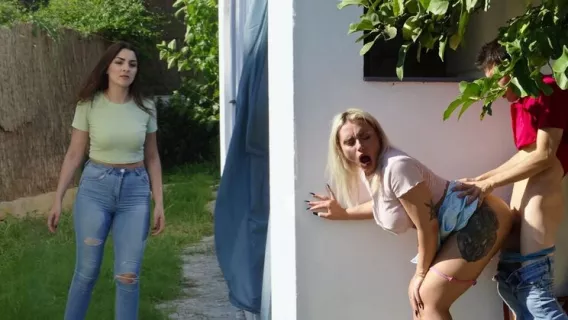 ◤Sneaky Sex◢ Meet Me In The Shed ►Scarlett Wild, Jordi El Niño Polla