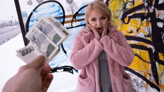 ◤Public Agent◢ Blonde Student Fucked In Basement ►Vaness Queen, Martin Gun