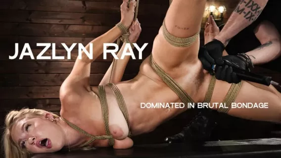 ◤Hogtied◢ Jazlyn Ray Dominated In Brutal Bondage ►Jazlyn Ray, The Pope