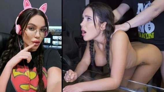 ◤Porn Force◢ Hot Gamer Babe BAMBOLA Fucked Hard In Doggystyle ►Bambola, Butt Spencer