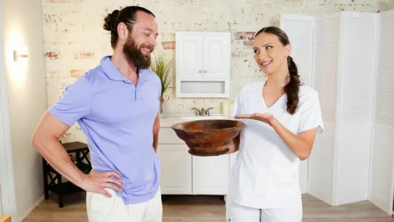 ◤Nuru Massage◢ A Nuru Market ►Izzy Lush, Brad Newman